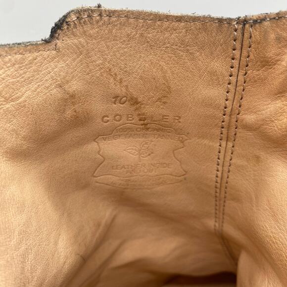 Bed Stu Cobbler Women's size 10 Blaire Brown Heel Leather Blaire Booties - Picture 9 of 11